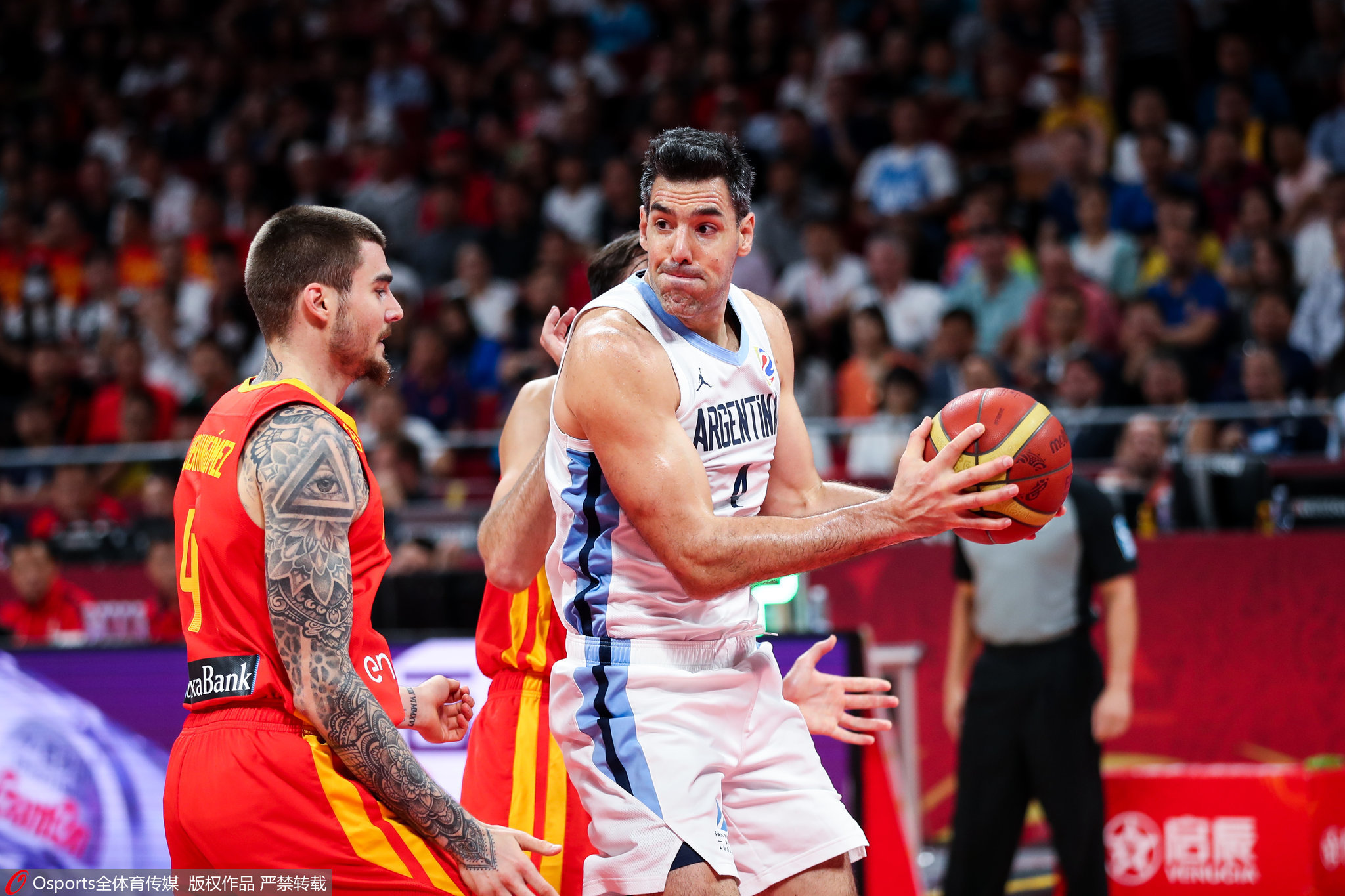西班牙男篮血洗阿根廷男篮，费沃斯高光表现